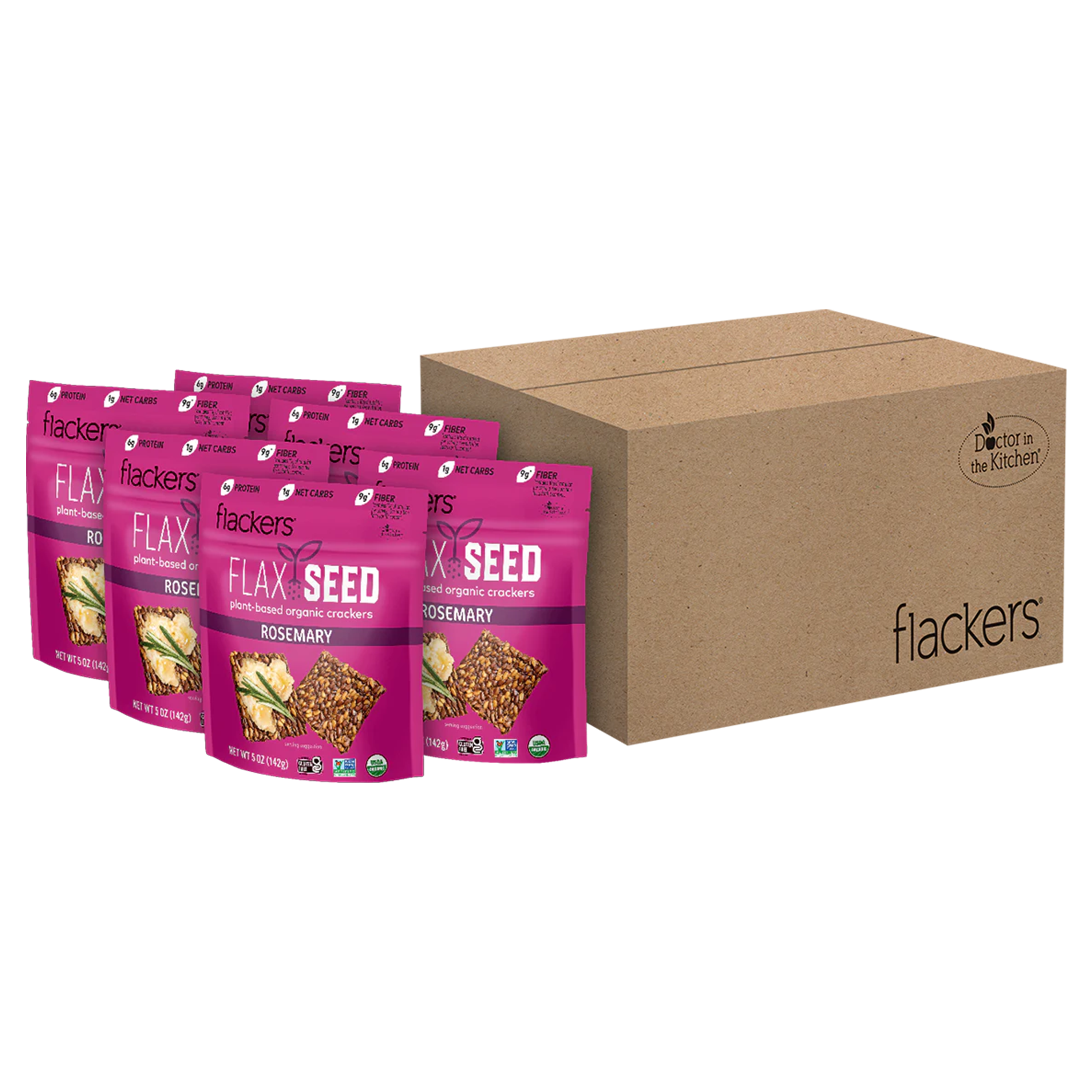 (6-Pack) Rosemary Flackers