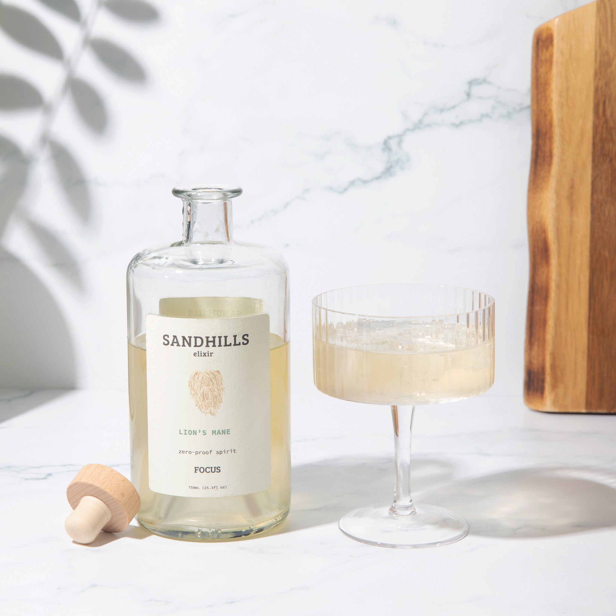 Lion's Mane Mushroom "Focus" Zero-Proof Spirit