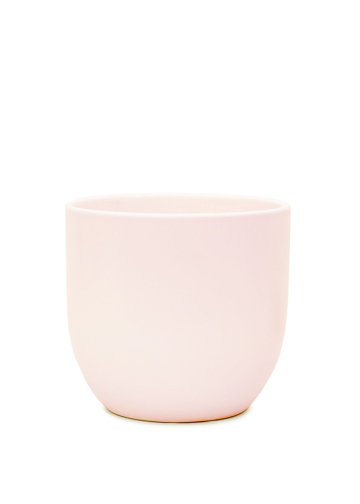 5" Wide Pink Ceramic Planter